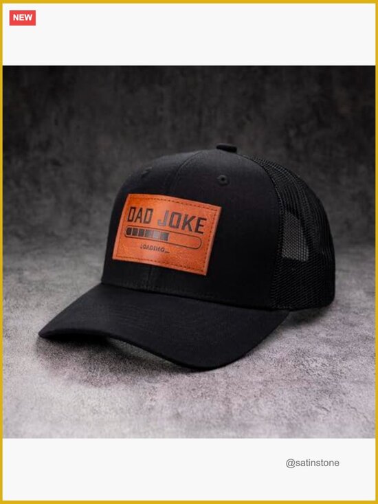 Funny Dad Jokes Baseball Cap - Adjustable, Cotton Blend, Unisex Adult main image 5